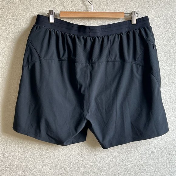 Rhone Shorts Performance Running Training Athletic Black Lined Stretch Mens XL - Picture 2 of 14